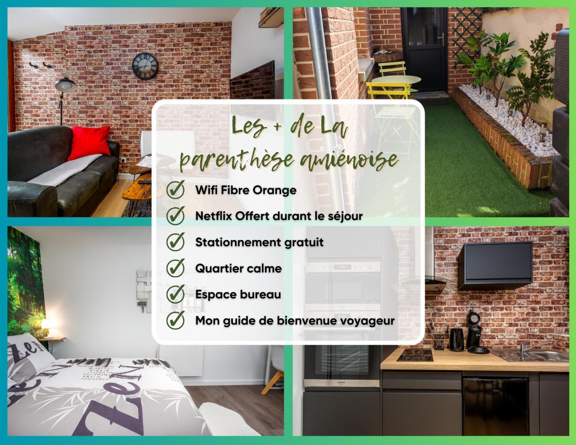 Location D'Appartements - Cosysejour - Calme Fibre Netflix Amiens Exterior foto